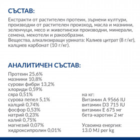 Hill's PRESCRIPTION DIET c/d + Metabolic - лечебна суха храна за кучета с наднормено тегло и уринарни проблеми